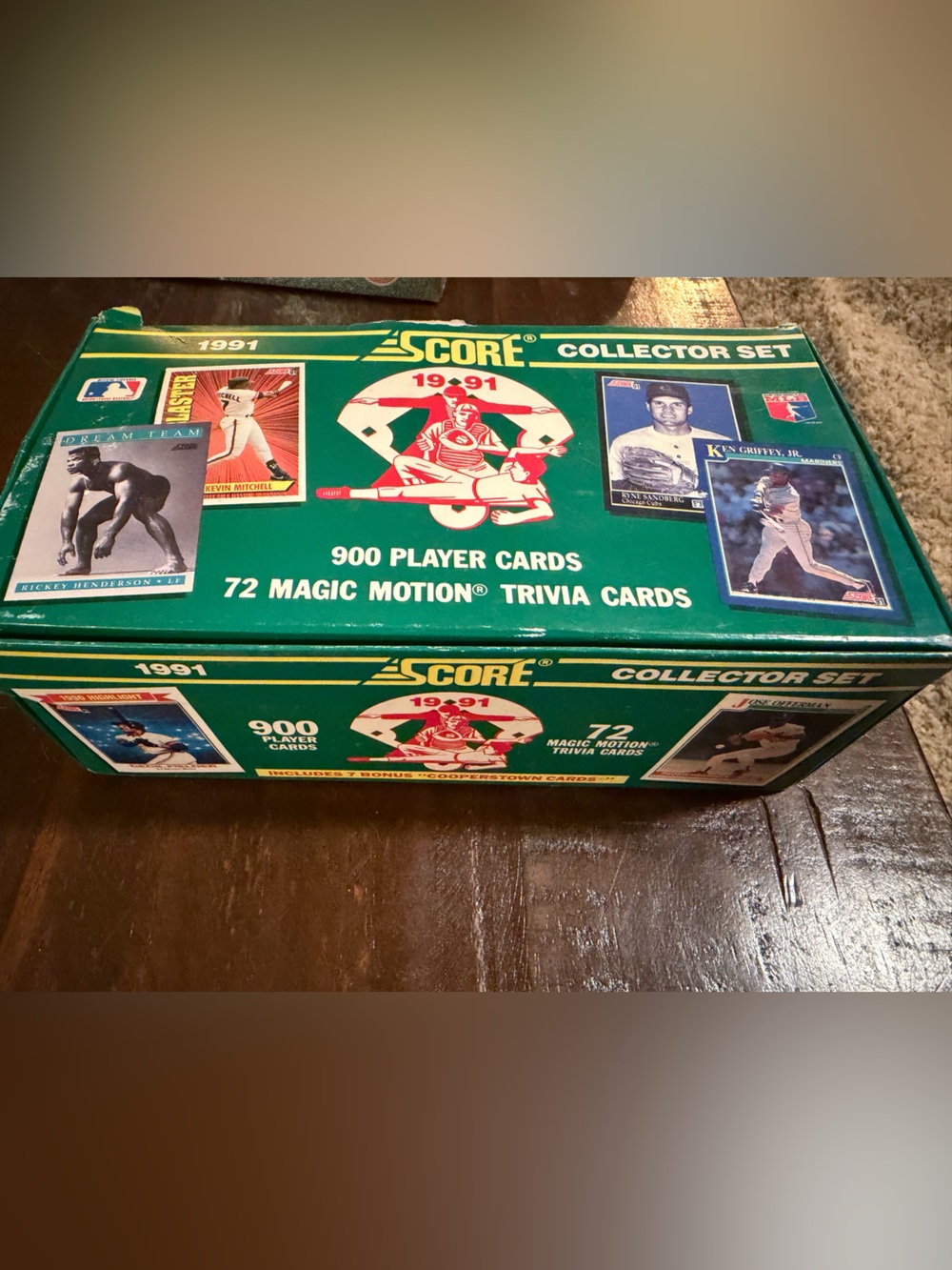VTG Score 1991 Collector Set Baseball Cards - OPENED